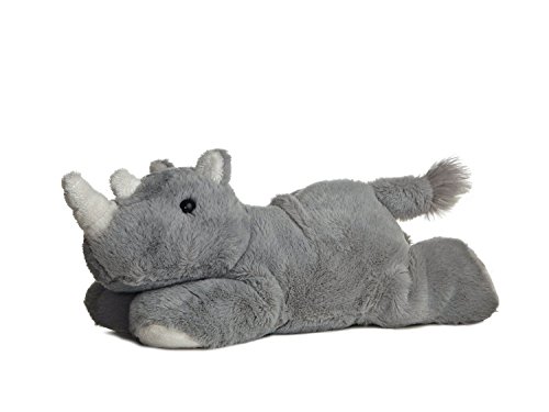 Aurora 31267 31267-Mini Flopsie-Nashorn Rhino 20.5 cm, grau Aurora 31267 31267-Mini Flopsie-Nashorn Rhino 20.5 cm, grau von Aurora