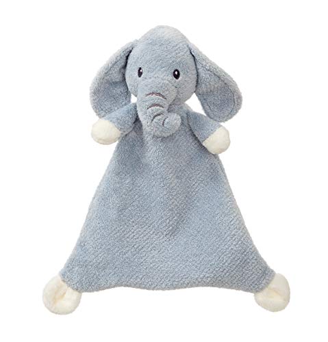 Aurora 61227 Baby Elly Elefant Decke blau weiß von Aurora