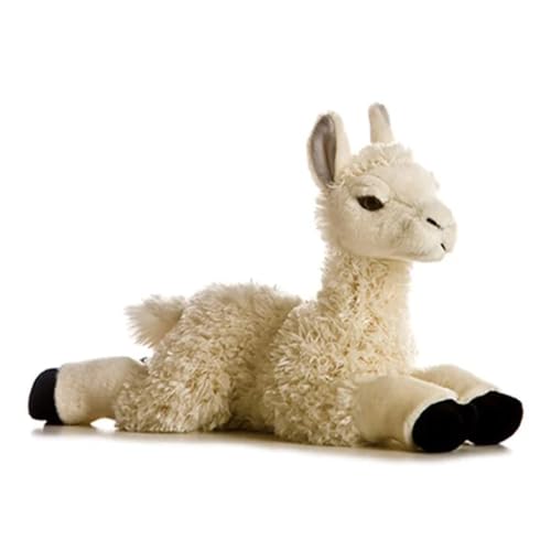 Aurora 12281E Plüschtier Lama 12281 cremefarben / schwarz von Aurora