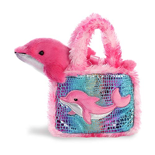 Aurora, 32824, Fancy Pal, Delfin, 20cm, Plüschtier, pink/blau, Rose Aurora, 32824, Fancy Pal, Delfin, 20cm, Plüschtier, pink/blau, Rose von Aurora