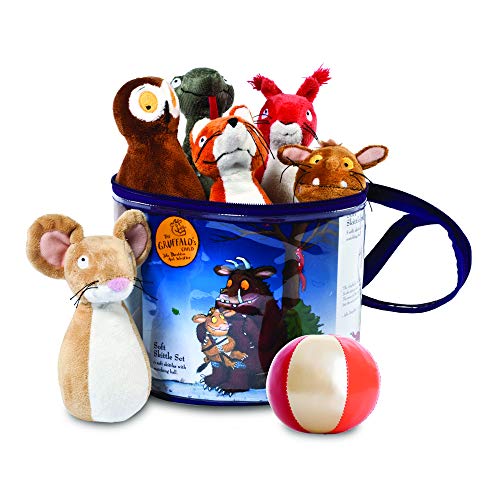 Aurora World 12971 - Plüschtiere Grüffelo's Kind Kegeln, 23 cm, braun von Aurora