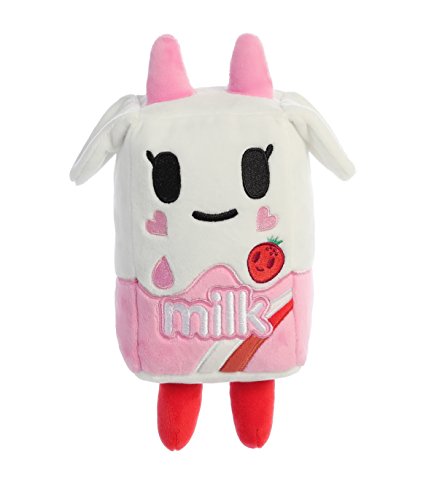 Aurora World 15674 Tokidoki Strawberry Milk Plüsch Spielzeug, 19 cm, 7.5-Inch von Tokidoki