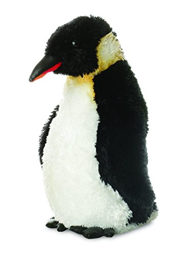 Aurora, 31194, Mini Flopsie Emperor Pinguin, 20cm,Plüschtier, schwarz/weiß von Aurora