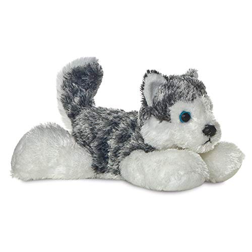 Aurora World 31293 - Plüschtier - Mini Flopsie - Husky Mush, 8 Zoll / 20.5 cm von Aurora