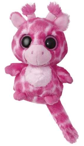 Aurora World 60214 - YooHoo and Friends Topsee Giraffe, 12.5 cm, pink von Aurora