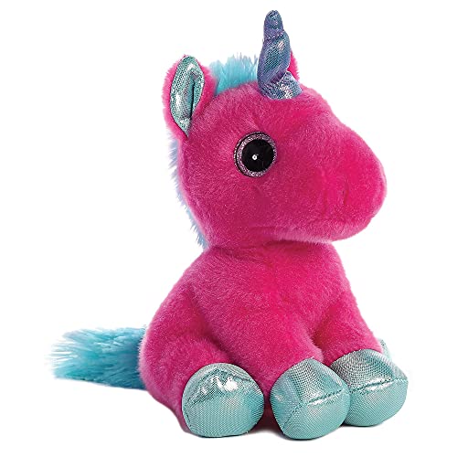 Aurora World 60861 Sparkle Tales Starlight Einhorn Plüsch, Hot Pink, 18 cm Aurora World 60861 Sparkle Tales Starlight Einhorn Plüsch, Hot Pink, 18 cm von Aurora