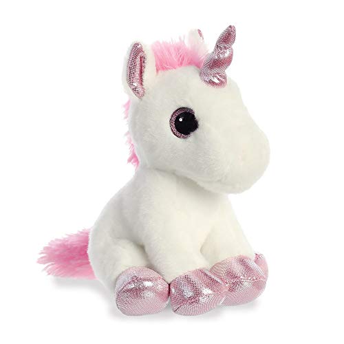 Aurora World 60867 Sparkle Tales Lolly Einhorn Plüsch, 18 cm Mehrfarben von Aurora