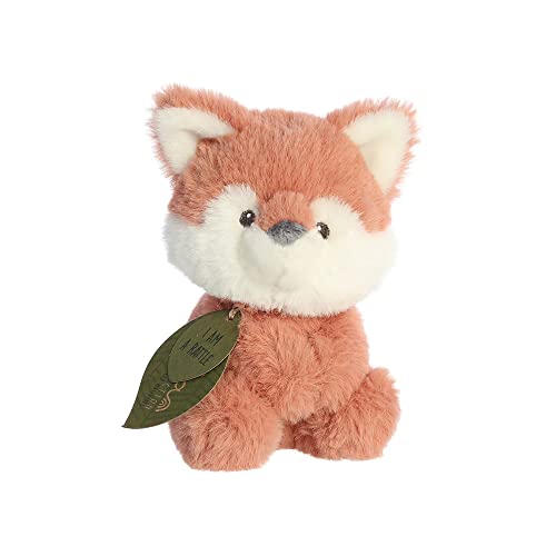 Aurora, 23365, Ebba Baby Eco Francis Fuchs Rassel, 15cm, Eco-Friendly Plüschtier, Braun von Aurora