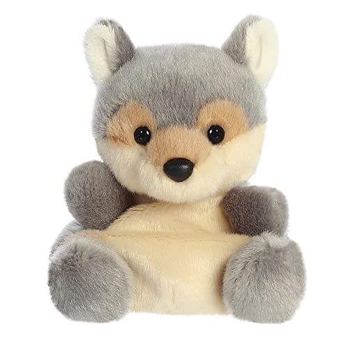 Aurora World Aurora, 33774, Palm Pals Lucian Wolf, Plüschtier, Mehrfarbig, 13cm von Aurora