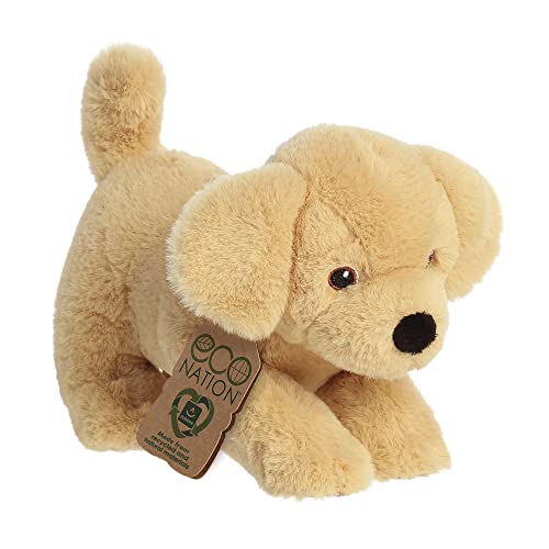 Aurora World Aurora, 35044, Eco Nation Labrador,21cm, Plüsch, Gelb, S von Aurora