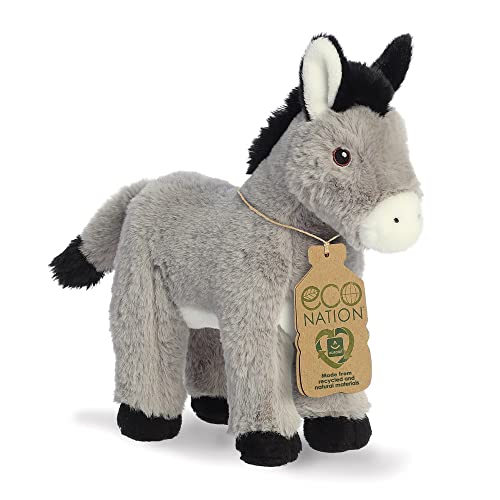 Aurora World Aurora, 35053, Eco Nation Esel, 28cm, Plüsch, Grau Aurora World Aurora, 35053, Eco Nation Esel, 28cm, Plüsch, Grau von Aurora