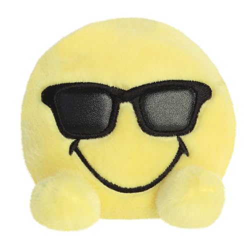 Aurora World Aurora, 44302, Official Merchandise, Shades Smiley, 13cm, Plüschtier, gelb von Aurora