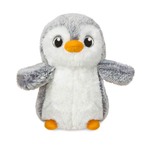Aurora World Aurora, 73749, Pompom Pinguin, 15cm, Plüschtier, grau/weiß von Aurora