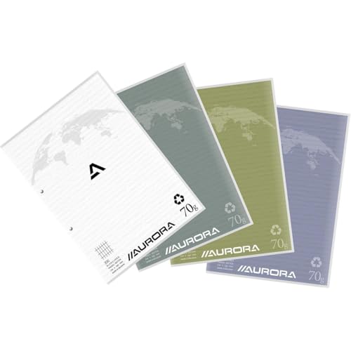 CURSUSBLOK A4 70G 100V C RECY von Aurora