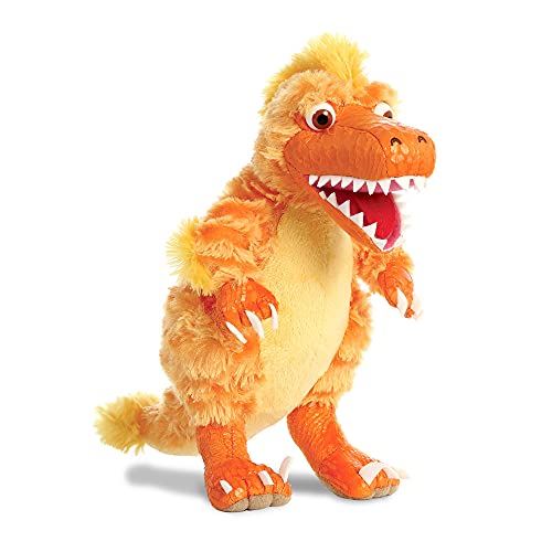 Dinosaur Roar The World of Dinosaur Boo The Deinonychus Soft Toy, 61235, Orange, Cuddly Toy for Children von Aurora