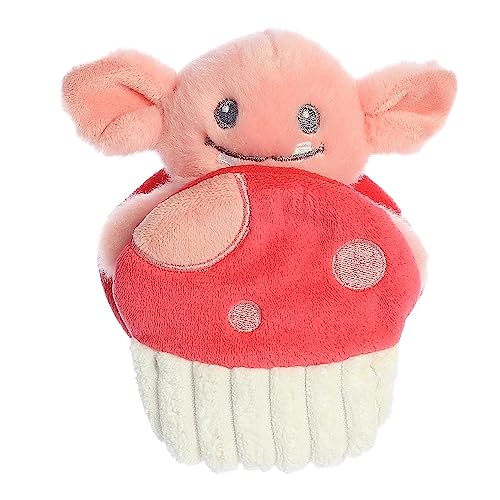 Ebba Playful Pocket Peekers Gribble Goblin Baby Stuffed Animal - Soft & Cuddly Toy - Interactive Playmate & Comforter - Peach 5.5 Inches von Aurora