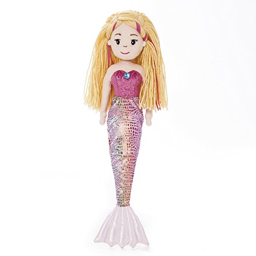 Mermaid Sea Sparkles Aurora Meerjungfrau Nixe Stoffpuppe Mädchen Puppe Plüsch: Art: Melody 45,5 cm, 13346 von Aurora