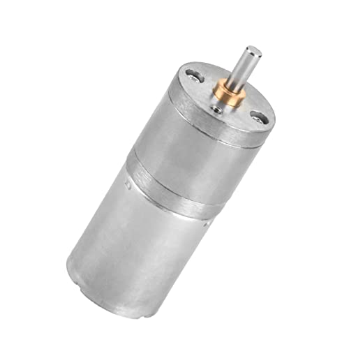 Ausla 12 V DC -Zahnradmotor, Metallgetriebe, Niedriges Rauschen und Hohes Drehmoment, Ideal für Elektronische Schlösser und Robotik (12 V 300 U/min) von Ausla