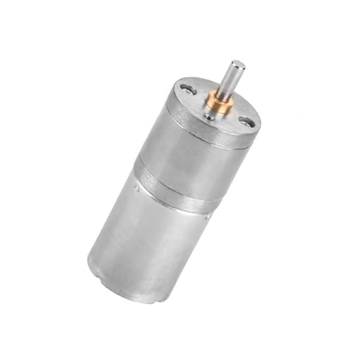 Ausla 12 V DC -Zahnradmotor, Metallgetriebe, Niedriges Rauschen und Hohes Drehmoment, Ideal für Elektronische Schlösser und Robotik (12 V 5 UPM) von Ausla