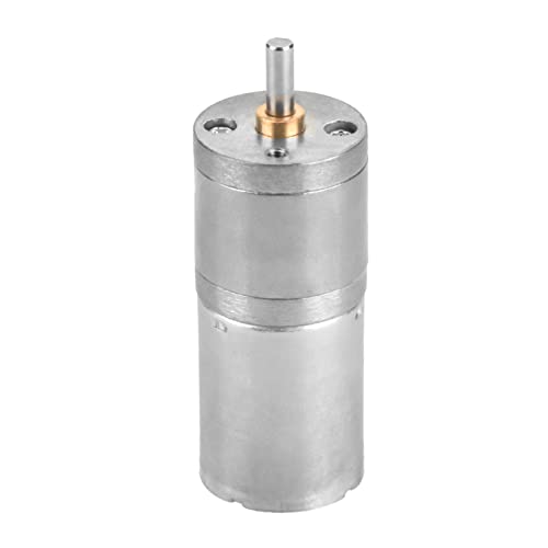 Ausla 12 V DC -Zahnradmotor, Metallgetriebe, Niedriges Rauschen und Hohes Drehmoment, Ideal für Elektronische Schlösser und Robotik (12 V 500 U/min) von Ausla