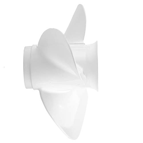 Ausla Aluminium Seefahrerpropeller 3 Klinge 9 1/4 X 11J Rechte Rotation für 9.9-15-20 PS Außenbordmotor Ersatz durch Premium-Aluminiummaterial von Ausla