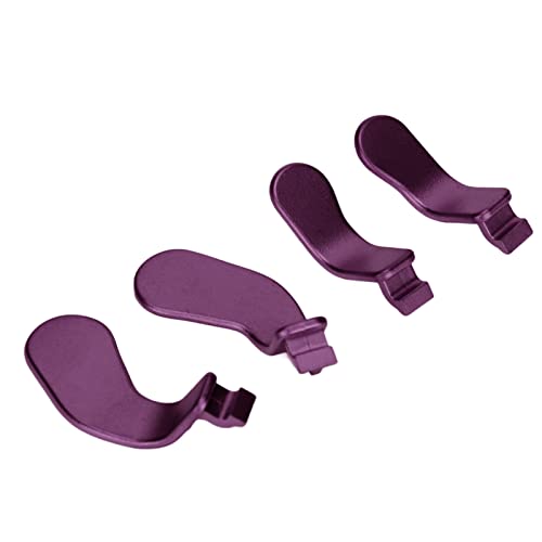 Ausla Controller-Paddel aus Edelstahl, 4 Stück Controller-Teile Elite Controller Series 2 Enhanced Control Ersatz (Purple) von Ausla