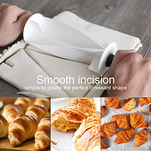 Ausla Croissant Rolling Pin Kuchen -Brotschneider für Croissant Form -Herstellung, Nicht Stick, Einfach zu Reinigend, Bequemes Backwerkzeug mit Ergonomischem Design Ausla Croissant Rolling Pin Kuchen -Brotschneider für Croissant Form -Herstellung, Nicht Stick, Einfach zu Reinigend, Bequemes Backwerkzeug mit Ergonomischem Design von Ausla