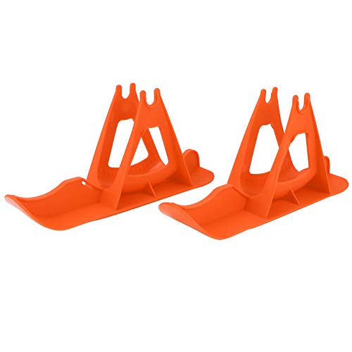 Ausla Kids Bike Ski Snowboard, Plastikdesign mit Winterspaß und Aktives Spiel (ORANGE) von Ausla
