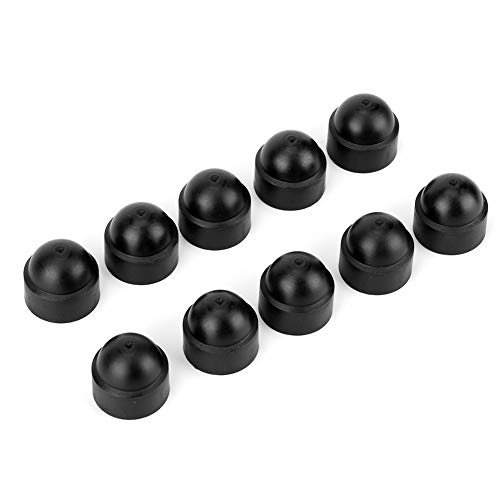 Ausla M12 Schraubmutterkappe Sechseckige Schwere Nylonschwarz 10pcs Wetterfeste Manipulationsfest für Autozubehör mit Verbessertem Schutz Ausla M12 Schraubmutterkappe Sechseckige Schwere Nylonschwarz 10pcs Wetterfeste Manipulationsfest für Autozubehör mit Verbessertem Schutz von Ausla