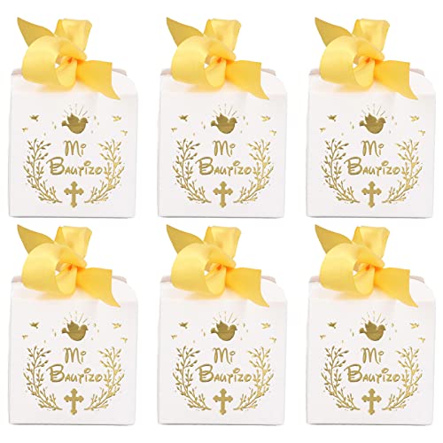 Ausla Partyfavorboxen, 50 PCs Candy Snack Goodie Cake Treat Gable Box mit Ribbons-Kit, Multifunktionaler Gebrauch für Hochzeiten, Babypartys, Elegantes Design für Partys mit Reisemotiven, Ausla Partyfavorboxen, 50 PCs Candy Snack Goodie Cake Treat Gable Box mit Ribbons-Kit, Multifunktionaler Gebrauch für Hochzeiten, Babypartys, Elegantes Design für Partys mit Reisemotiven, von Ausla