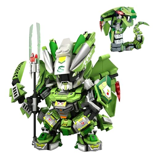 2-in-1 Technik Mecha Schlange Bausteine Kit, Mechanischer Schlangen Bausteine Bausatz, Kreative STEM pädagogische Tiere Modell Spielzeug, Ideen Geschenke Bildung für Kinder Erwachsene 2-in-1 Technik Mecha Schlange Bausteine Kit, Mechanischer Schlangen Bausteine Bausatz, Kreative STEM pädagogische Tiere Modell Spielzeug, Ideen Geschenke Bildung für Kinder Erwachsene von Auspcers