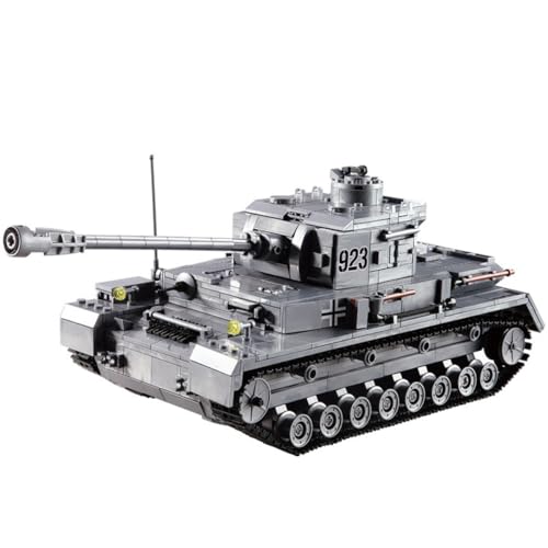 Auspcers Technik Panzer Bausteine Modell, 1193 Teile Militär Panzer Bausteine Konstruktionsspielzeug, Army Militär Panzer Modellbausatz Bausatz Spielzeug Kompatibel mit großen Marken von Auspcers