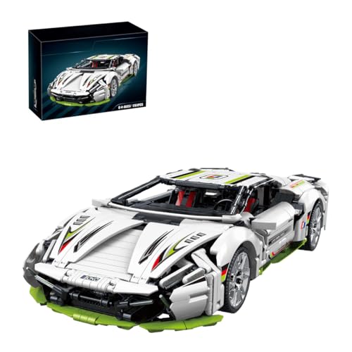 Sportwagen Baustein Spielzeug, 1761 Teile Supersportwagen Klemmbausteine, Technik Supercars Fahrzeug Sammlung Heimdekor Puzzle Stamm Geschenke für Kinder Teenager Erwachsene Sportwagen Baustein Spielzeug, 1761 Teile Supersportwagen Klemmbausteine, Technik Supercars Fahrzeug Sammlung Heimdekor Puzzle Stamm Geschenke für Kinder Teenager Erwachsene von Auspcers