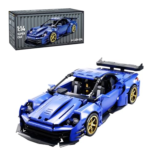 Supersportwagen Bausteine Sets, 1:14 Technik Sportwagen Bausteine Rennwagen Auto Modell, Technik Sportwagen Rennwagen Auto Modell für Kinder Teenager Erwachsene Supersportwagen Bausteine Sets, 1:14 Technik Sportwagen Bausteine Rennwagen Auto Modell, Technik Sportwagen Rennwagen Auto Modell für Kinder Teenager Erwachsene von Auspcers