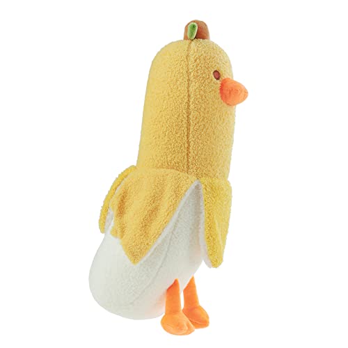 Banane Ente Plüschtier Tier Plüsch Kissen Puppe, Kawaii Ente Kuscheltier Langes Bananenkissen Süßes Banane Plüsch Spielzeug Ente Kissen für Kinder Freunde, Geburtstag Neujahr Geschenk(19,7 Zoll, Gelb) von Auspicious beginning