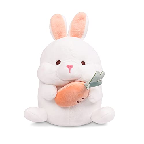 Hase Kuscheltier Kaninchen Plüschtier Kawaii Plüsch Hase Puppe, Süße Kaninchen Plüsch Spielzeug Hase Stofftier Flauschiges Spielzeug Dekoratives Plüschtier Ostergeschenk für Jungen und Mädchen, 30cm von Auspicious beginning