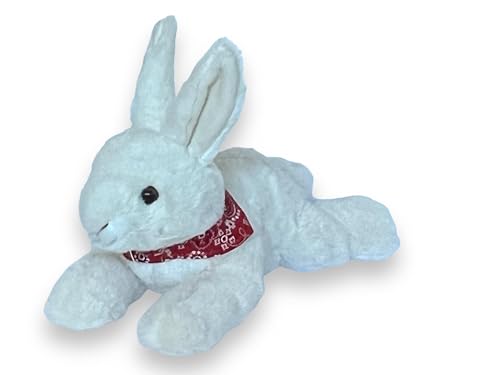 Auswella 30,5 cm Plüschhase - Kuschelhase (weiß) von Auswella