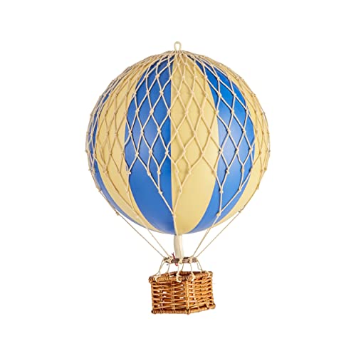 Authentic Models - Ballon, Dekoballon - Travels Light - Blue Double/blau-weiß - (DxH) 30x18cm von Authentic Models