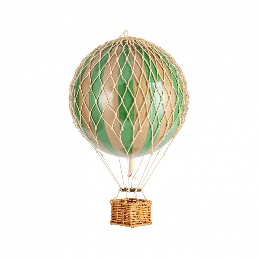 Authentic Models Travels Light Heißluftballon, Gold/Grün Authentic Models Travels Light Heißluftballon, Gold/Grün von Authentic Models