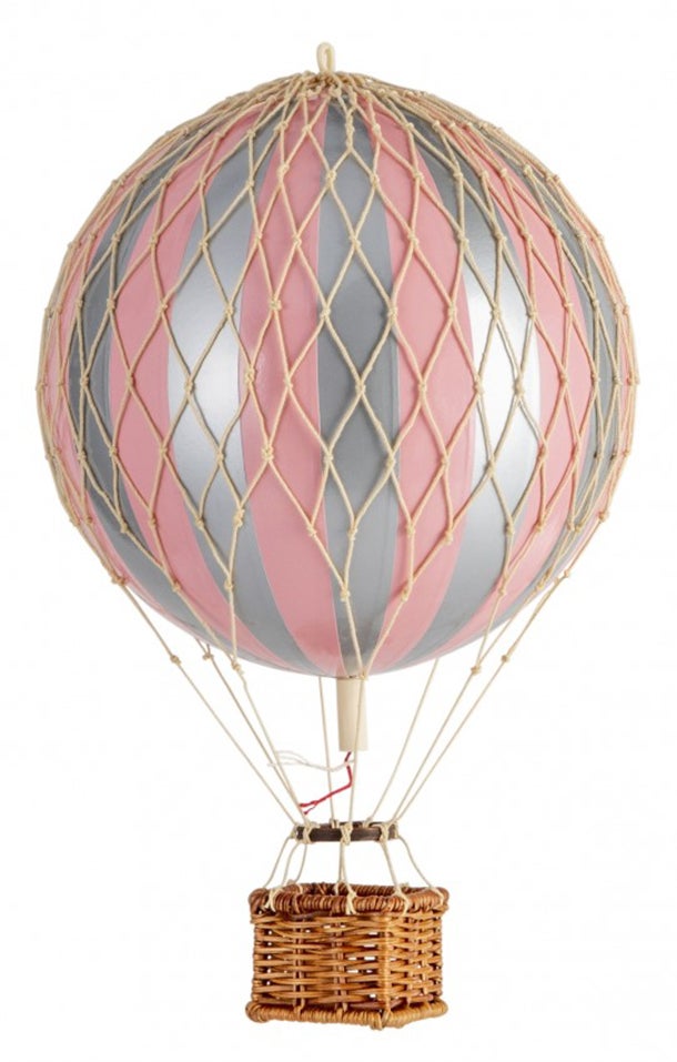 Authentic Models Travels Light Heißluftballon, Silver Rosa Authentic Models Travels Light Heißluftballon, Silver Rosa von Authentic Models
