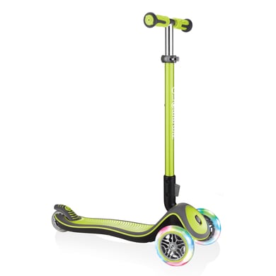 GLOBBER Scooter ELITE DELUXE LIGHTS mit Leuchtrollen, lime grün GLOBBER Scooter ELITE DELUXE LIGHTS mit Leuchtrollen, lime grün von GLOBBER