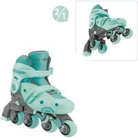 Globber Learning Skates 2in1 Mint, Gr. 26-29 von Authentic sports & toys GmbH