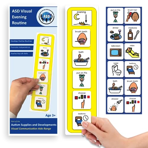 Autism Supplies and Developments EN-PM boardmaker, Picture Communication Symbols Plastic Visual Morning Routine (Englisch), S Autism Supplies and Developments EN-PM boardmaker, Picture Communication Symbols Plastic Visual Morning Routine (Englisch), S von Autism Supplies and Developments