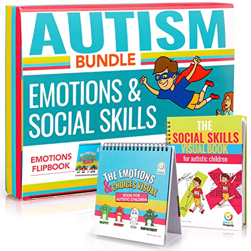 Autism & Prosperity Kinder Emotionen & Soziales Leben Fähigkeiten Autistische Kinder Set ASD Kind Jungen Mädchen Teen Lernmaterialien Spielzeug Spiel Sensorische Besondere Bedürfnisse Nein 1-3 von Autism & Prosperity