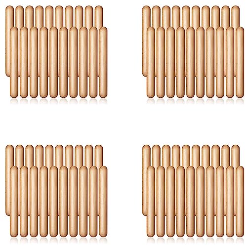 AutoSwan 80 Stücke 8 Kinder Rhythmus Stöcke, Musik Stöcke, Klassische Holzklaven, Musikalische Schlaginstrumente, Musik Stöcke von AutoSwan