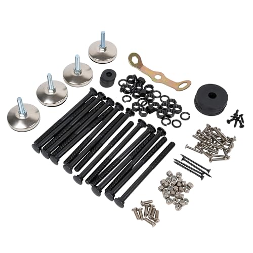 Automaten Hoffmann Schrauben-Set Kicker Profi | für Tischkicker & Kickertische | Zubehör | Silber | 60-teiliges Set von Automaten Hoffmann