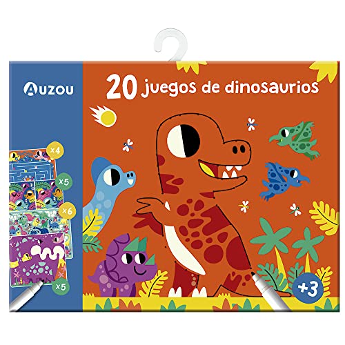 Auzou Creatif XOU-9520515 20 Dinosaurierspiele Auzou Creatif XOU-9520515 20 Dinosaurierspiele von AUZOU