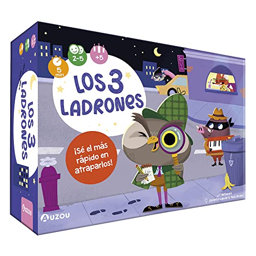 Auzou Editions Español XOU-9526593 KLEINES Set DIE DREI LADRONEN von Auzou Editions Español