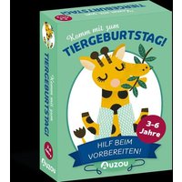 Auzou - Komm mit zum Tiergeburtstag - Hilf beim Vorbereiten Auzou - Komm mit zum Tiergeburtstag - Hilf beim Vorbereiten von Auzou