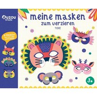 Auzou - Meine Tiermasken zum Verzieren von Auzou